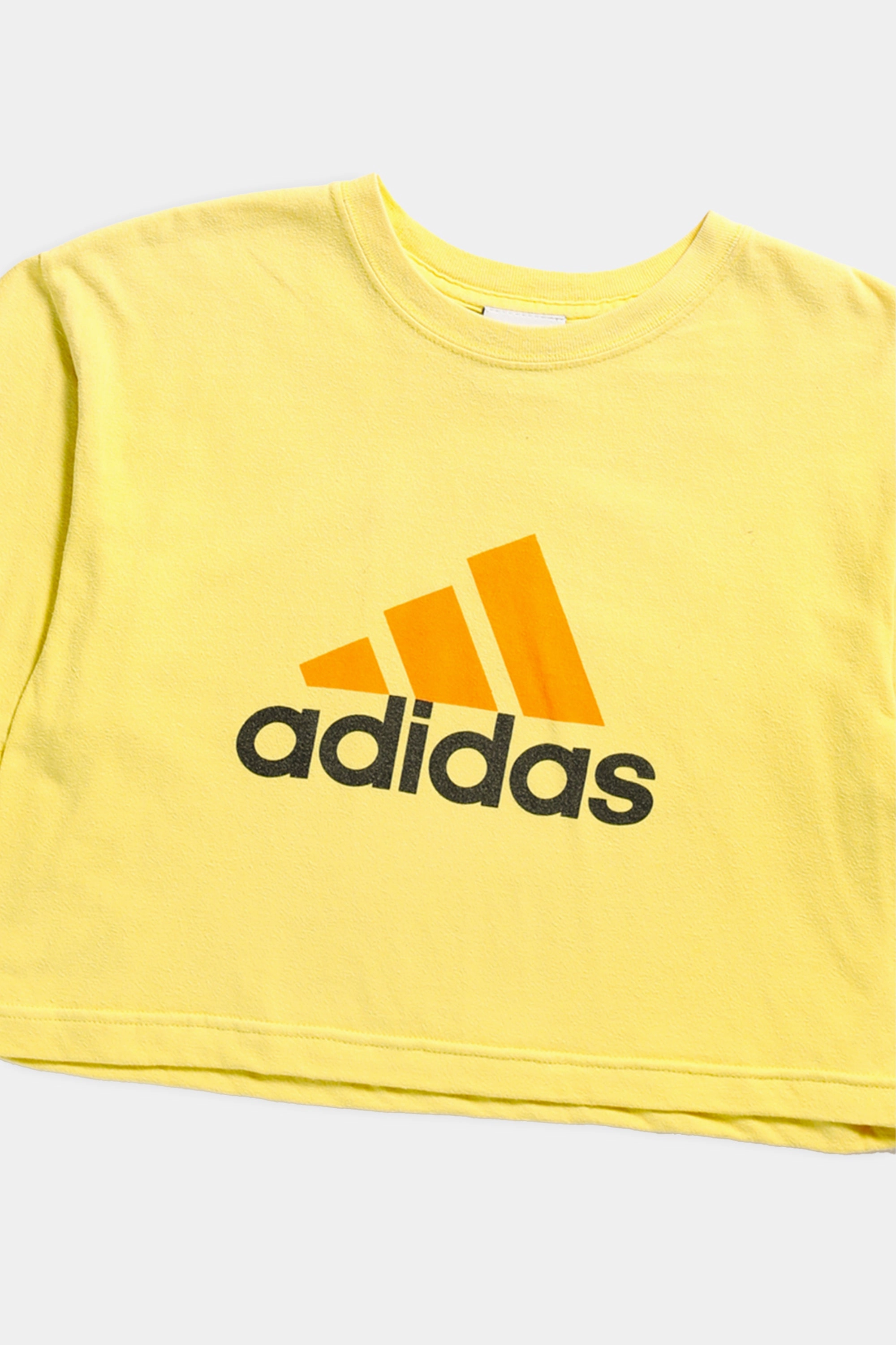 Rework Crop Adidas Tee - S