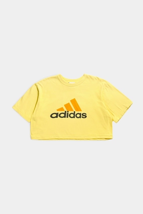 Rework Crop Adidas Tee - S