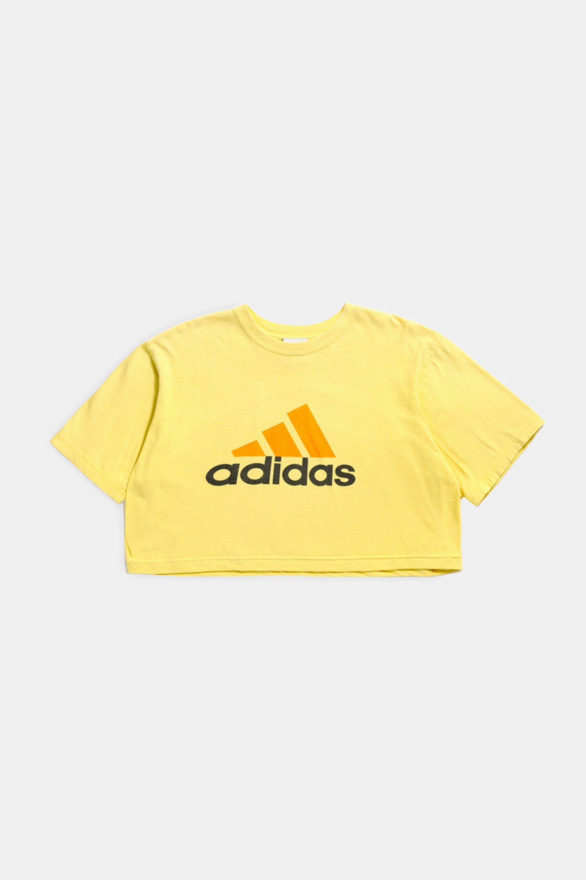 Rework Crop Adidas Tee - S