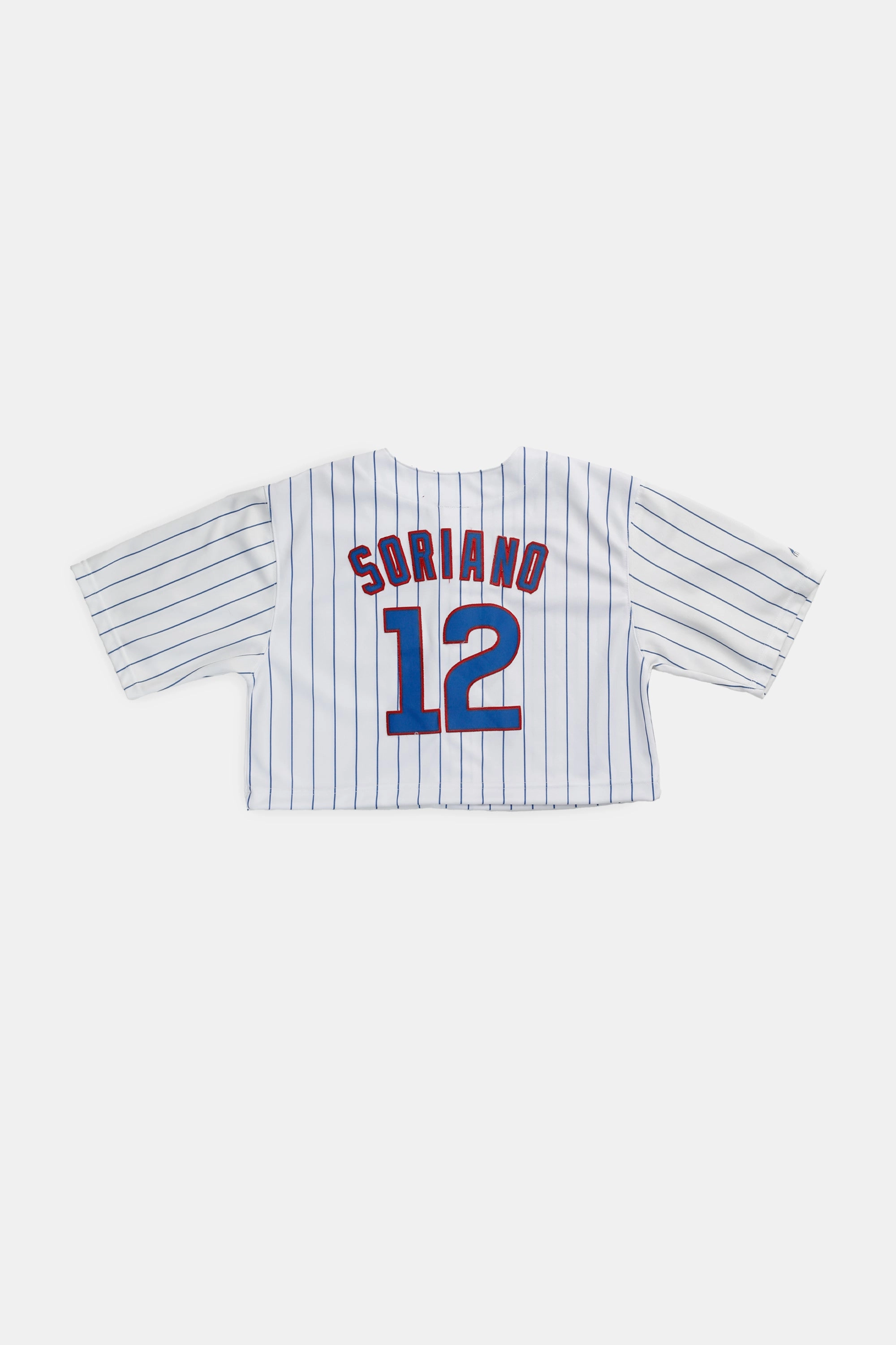 Rework Crop Chicago Cubs MLB Jersey - M