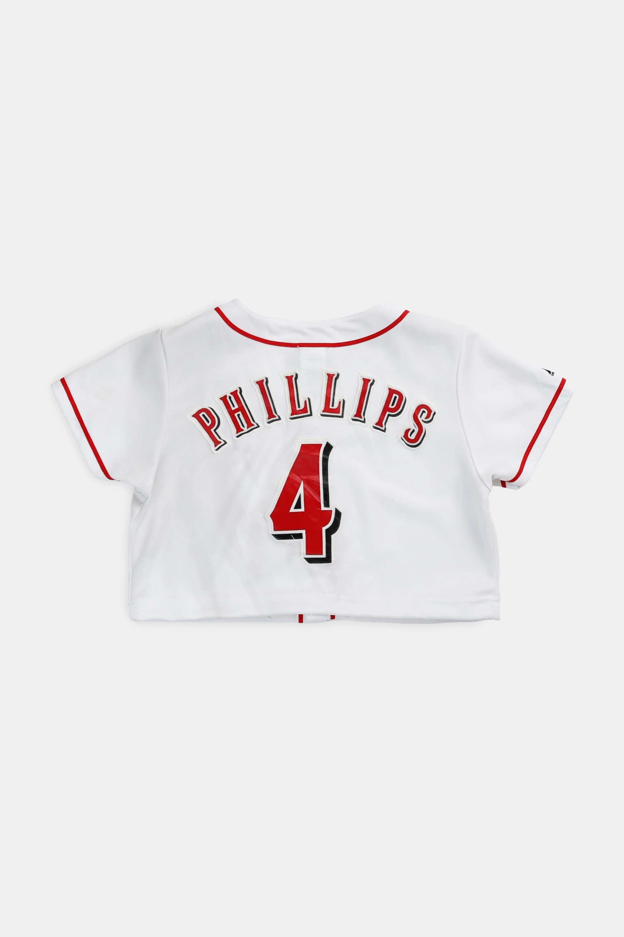 Rework Crop Cincinnati Reds MLB Jersey - S