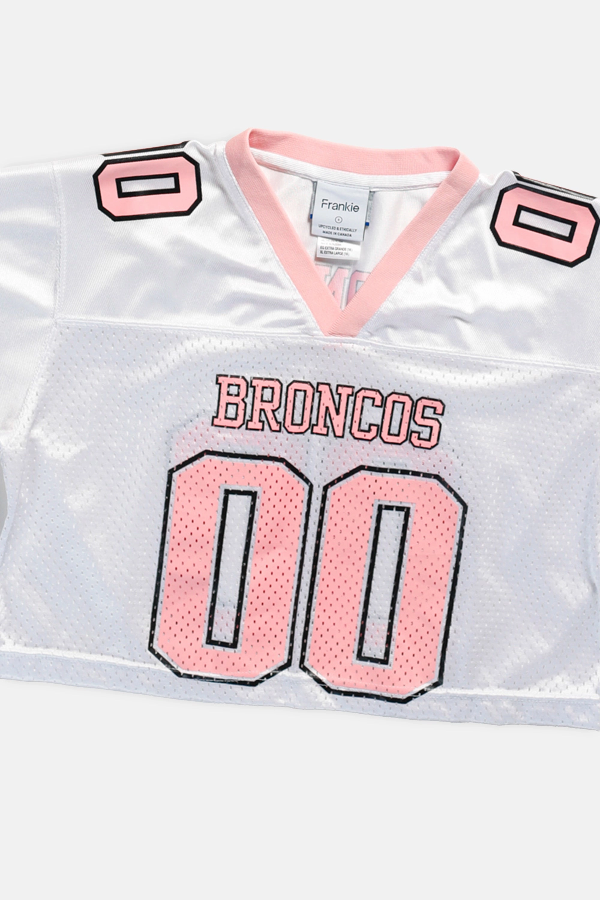 Rework Crop Denver Broncos NFL Jersey - S