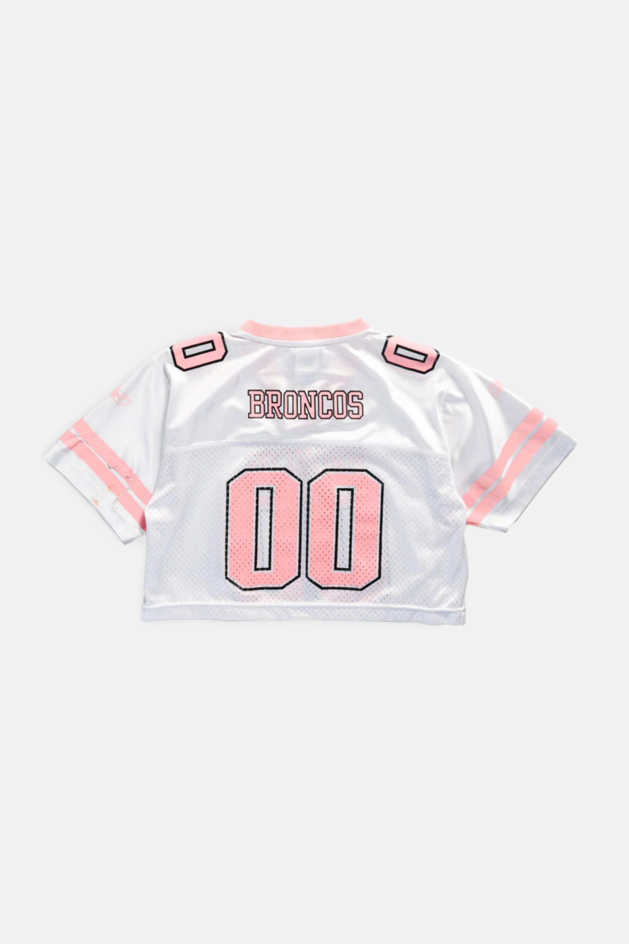 Rework Crop Denver Broncos NFL Jersey - S