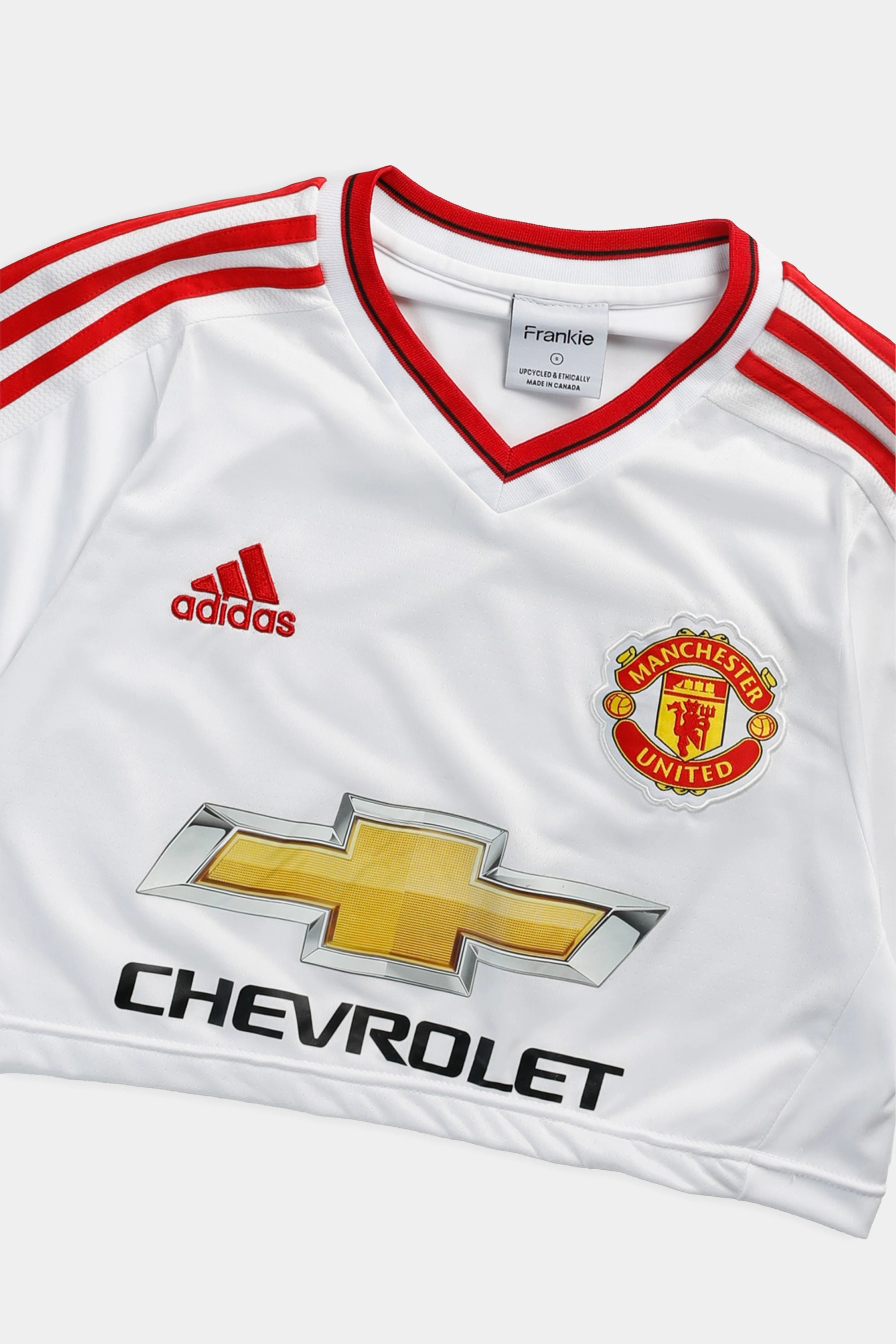 Rework Crop Manchester Soccer Jersey - S