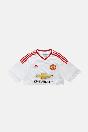 Rework Crop Manchester Soccer Jersey - S