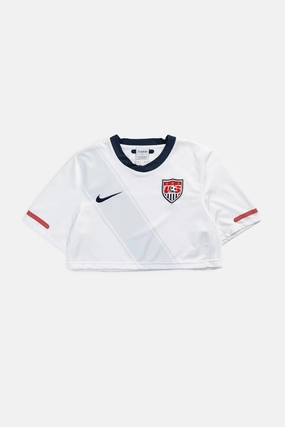 Rework Crop USA Soccer Jersey - S