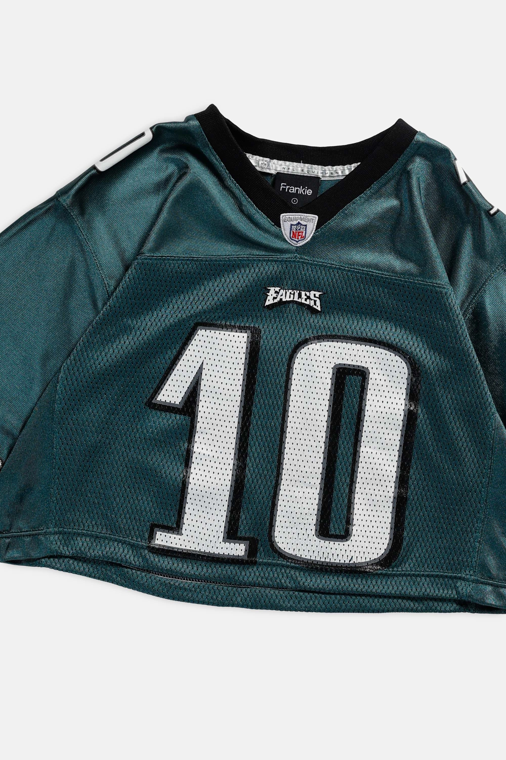 Rework Eagles Crop NFL Jersey - S