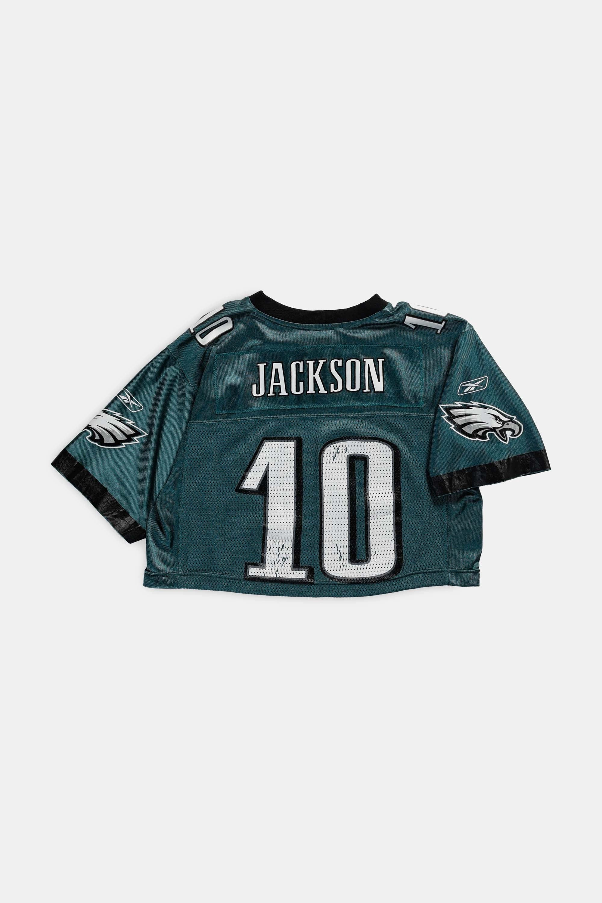 Rework Eagles Crop NFL Jersey - S