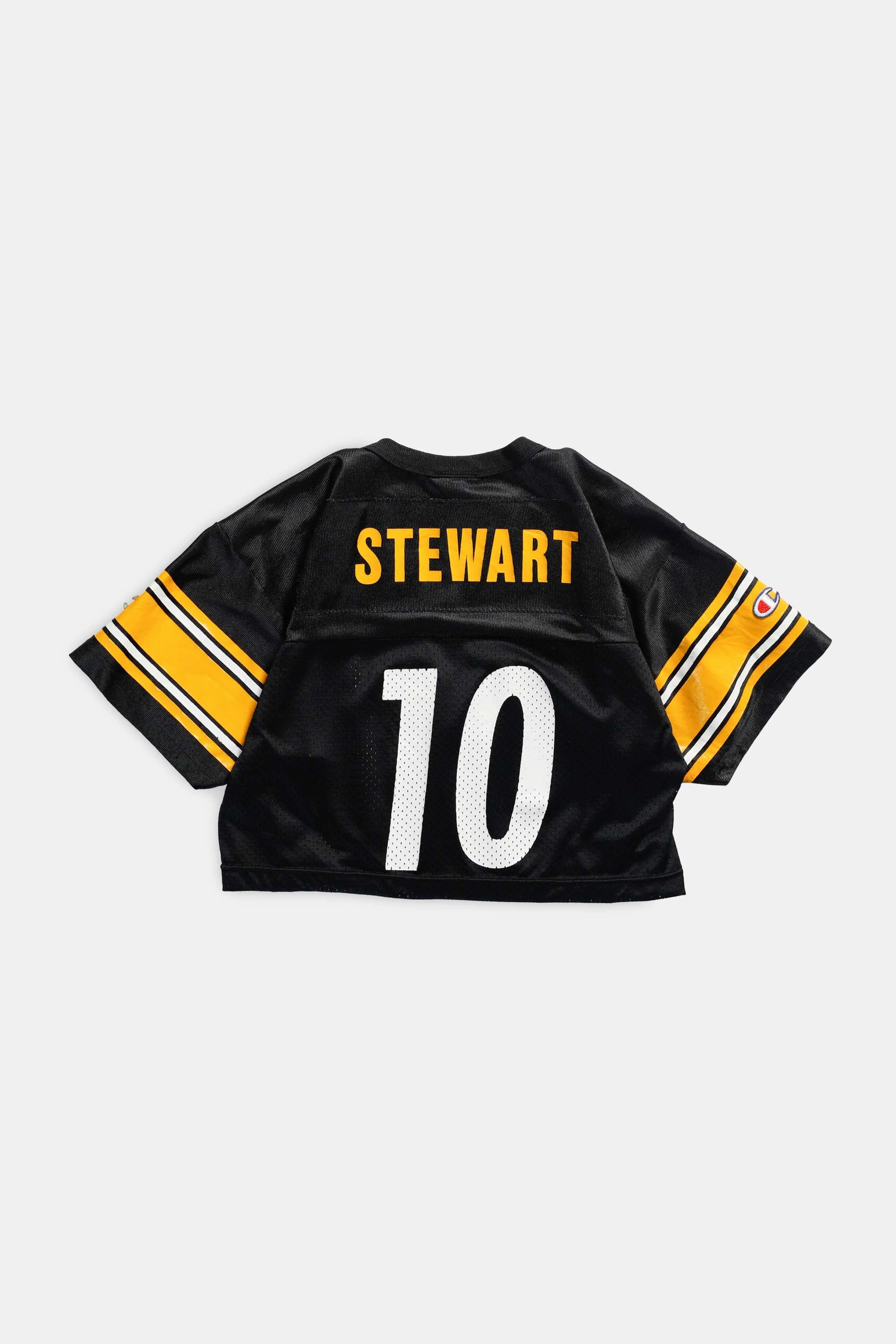Rework Steelers Crop NFL Jersey - S