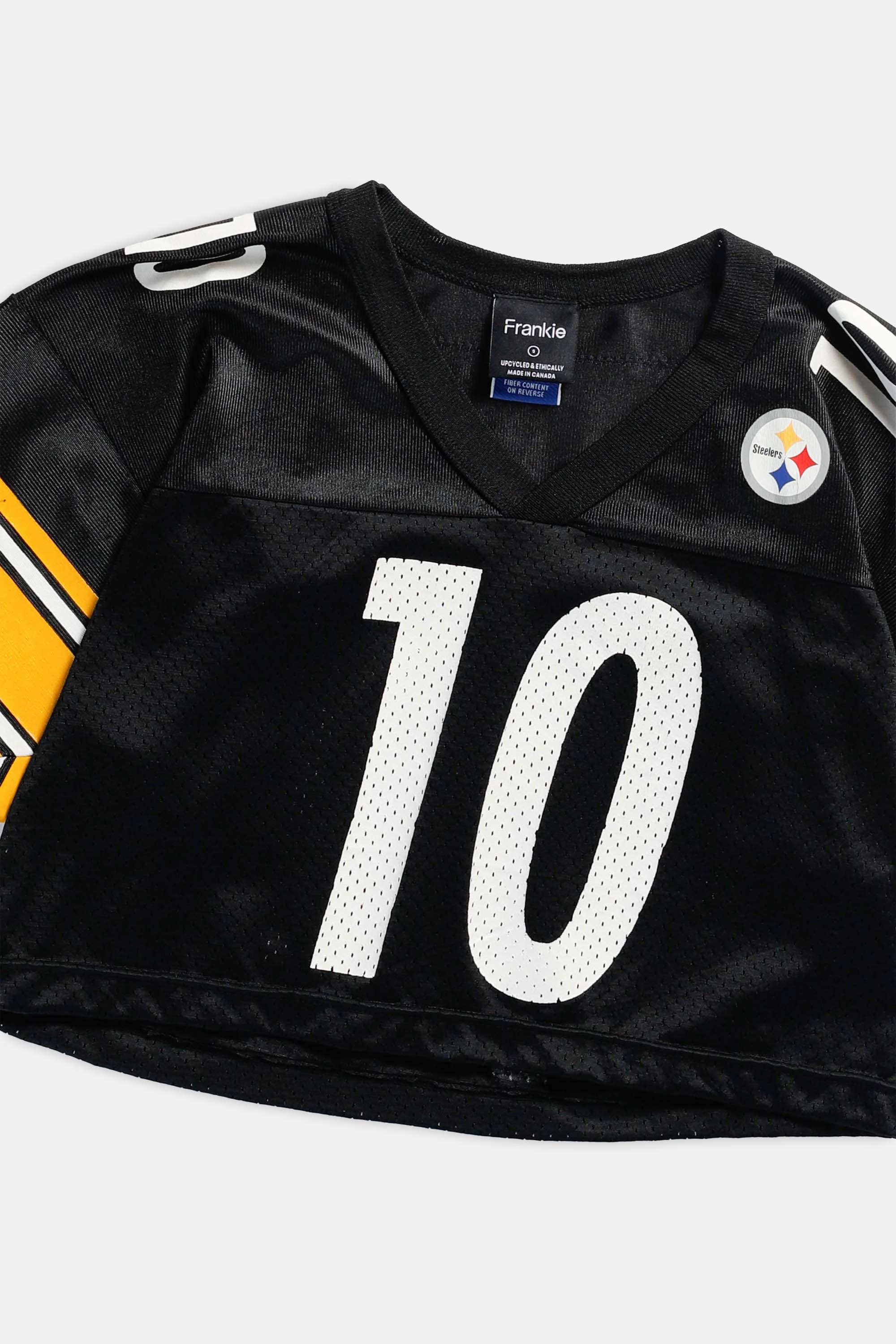 Rework Steelers Crop NFL Jersey - S