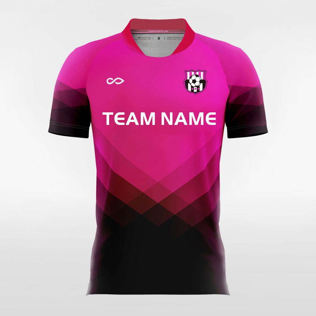 Rocky Mountains - Customized Men's Sublimated Soccer Jersey - Fluorescent