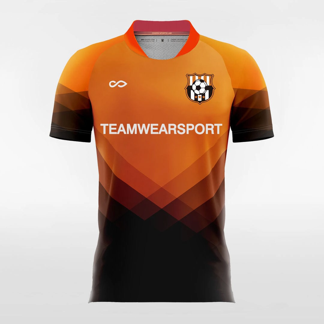 Rocky Mountains - Customized Men's Sublimated Soccer Jersey - Fluorescent