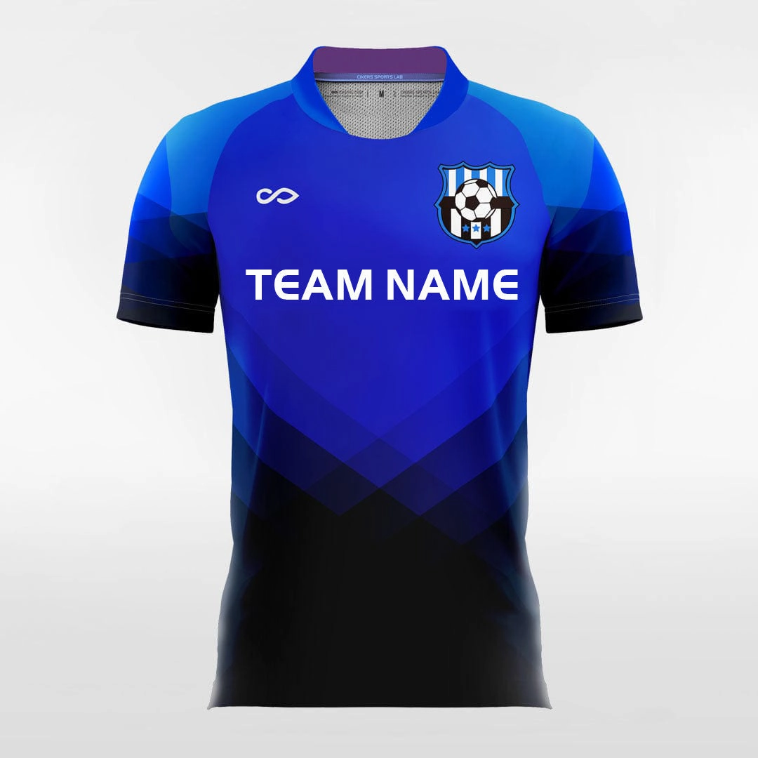 Rocky Mountains - Customized Men's Sublimated Soccer Jersey - Fluorescent