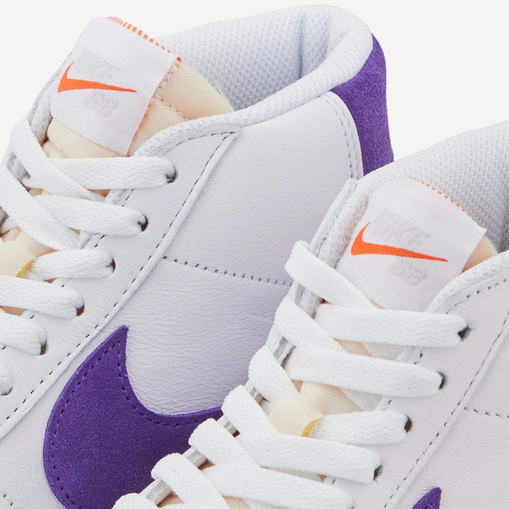 SB Zoom Blazer Mid White | Court Purple | White | Gum Light Brown