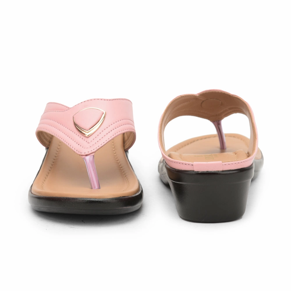 Senorita Casual Pink Slippers For Women LAF-1114 By Liberty