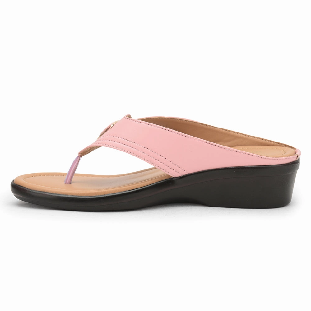 Senorita Casual Pink Slippers For Women LAF-1114 By Liberty