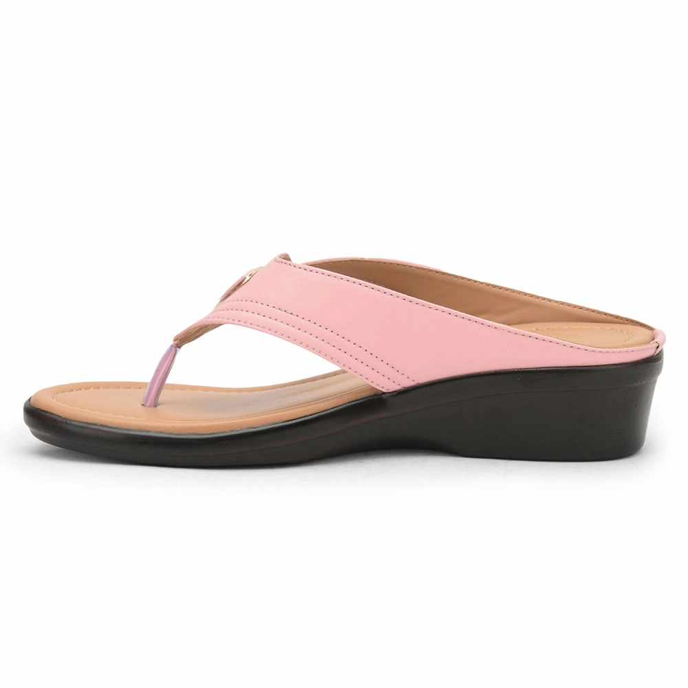 Senorita Casual Pink Slippers For Women LAF-1114 By Liberty
