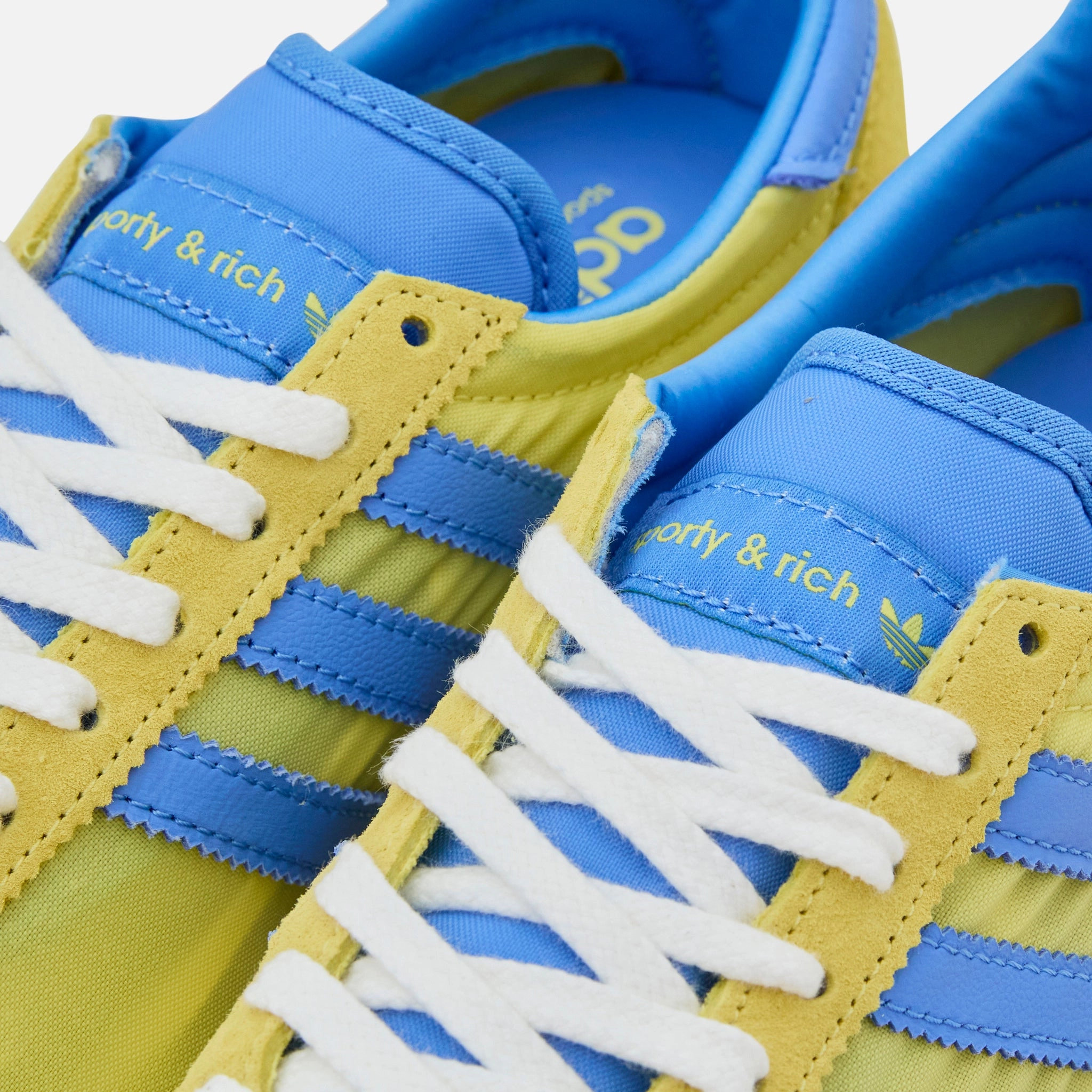 Sporty & Rich x Women's SL72 Light Yellow | Real Blue | Cloud White