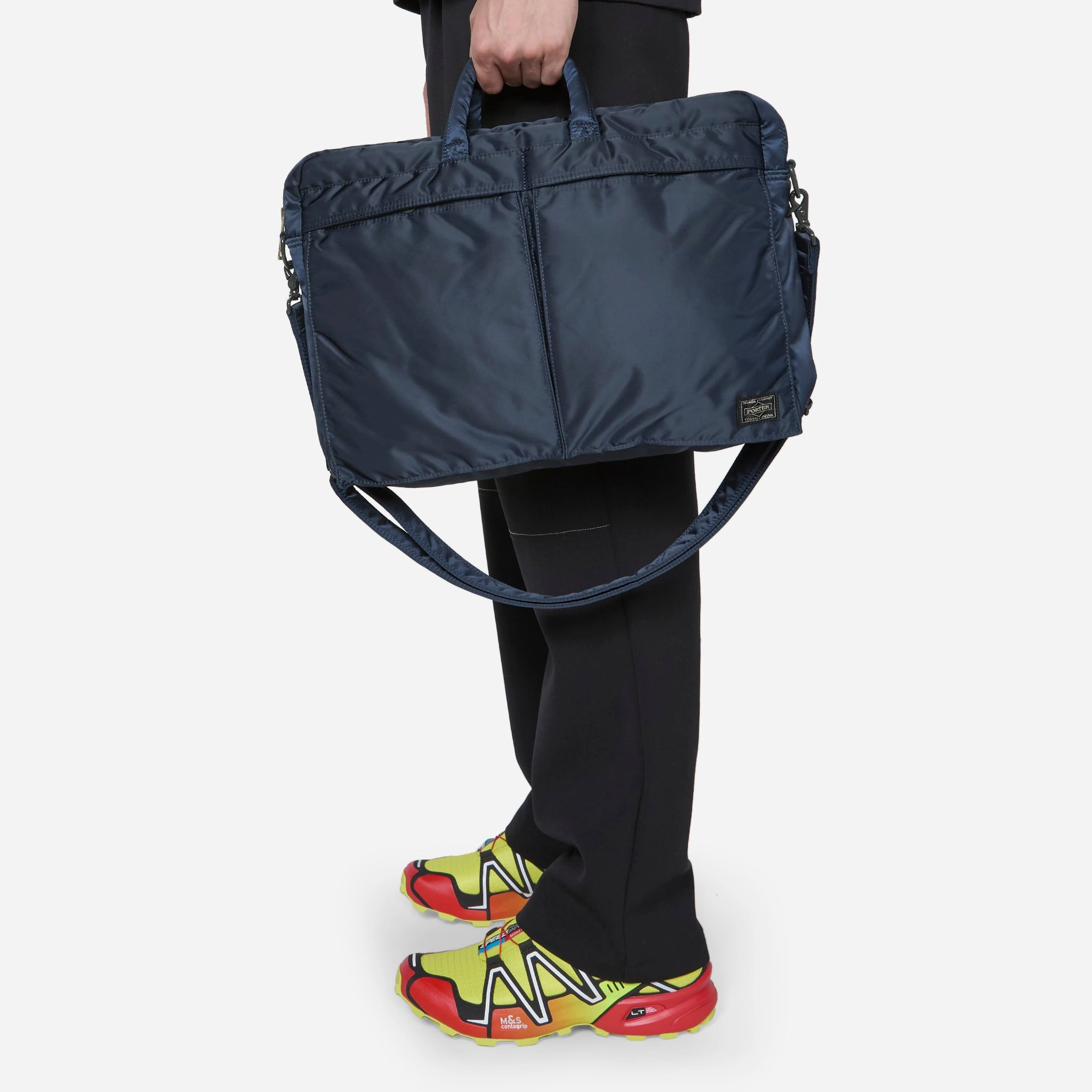 SS24 Tanker 2-Way Briefcase Iron Blue