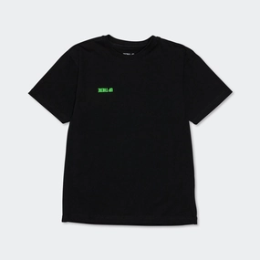 SS Logo Tee - Black/Green