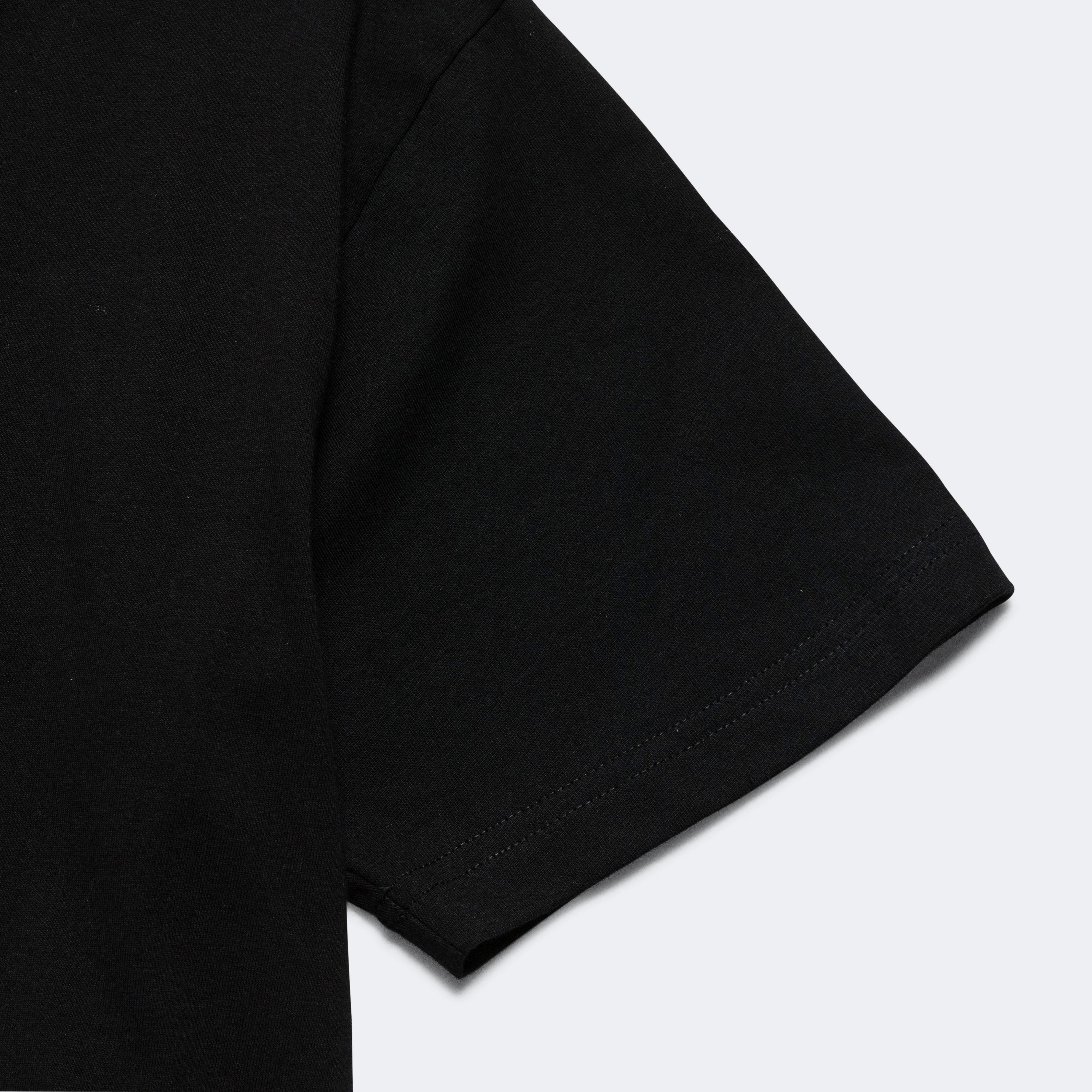 SS Logo Tee - Black/Yellow