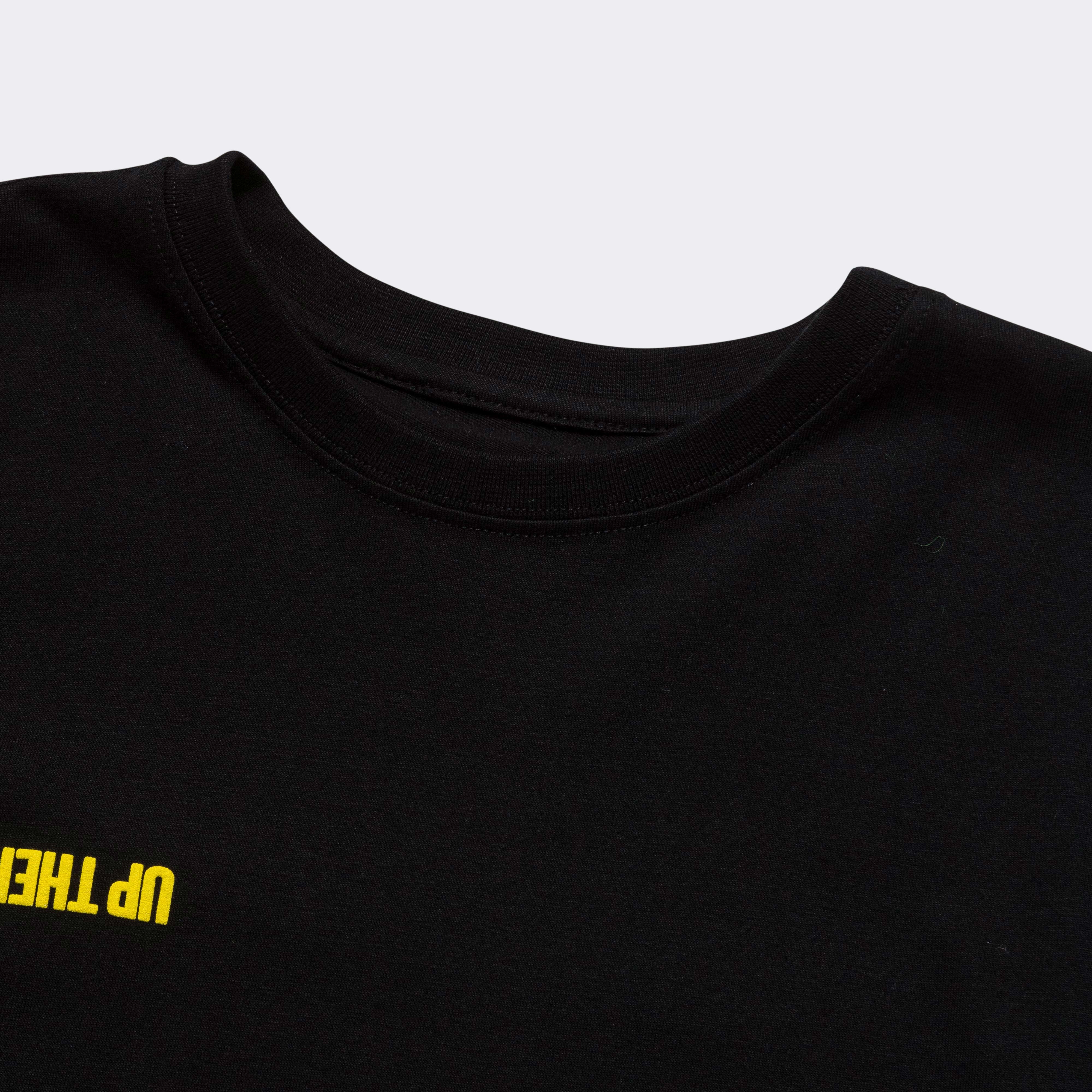SS Logo Tee - Black/Yellow
