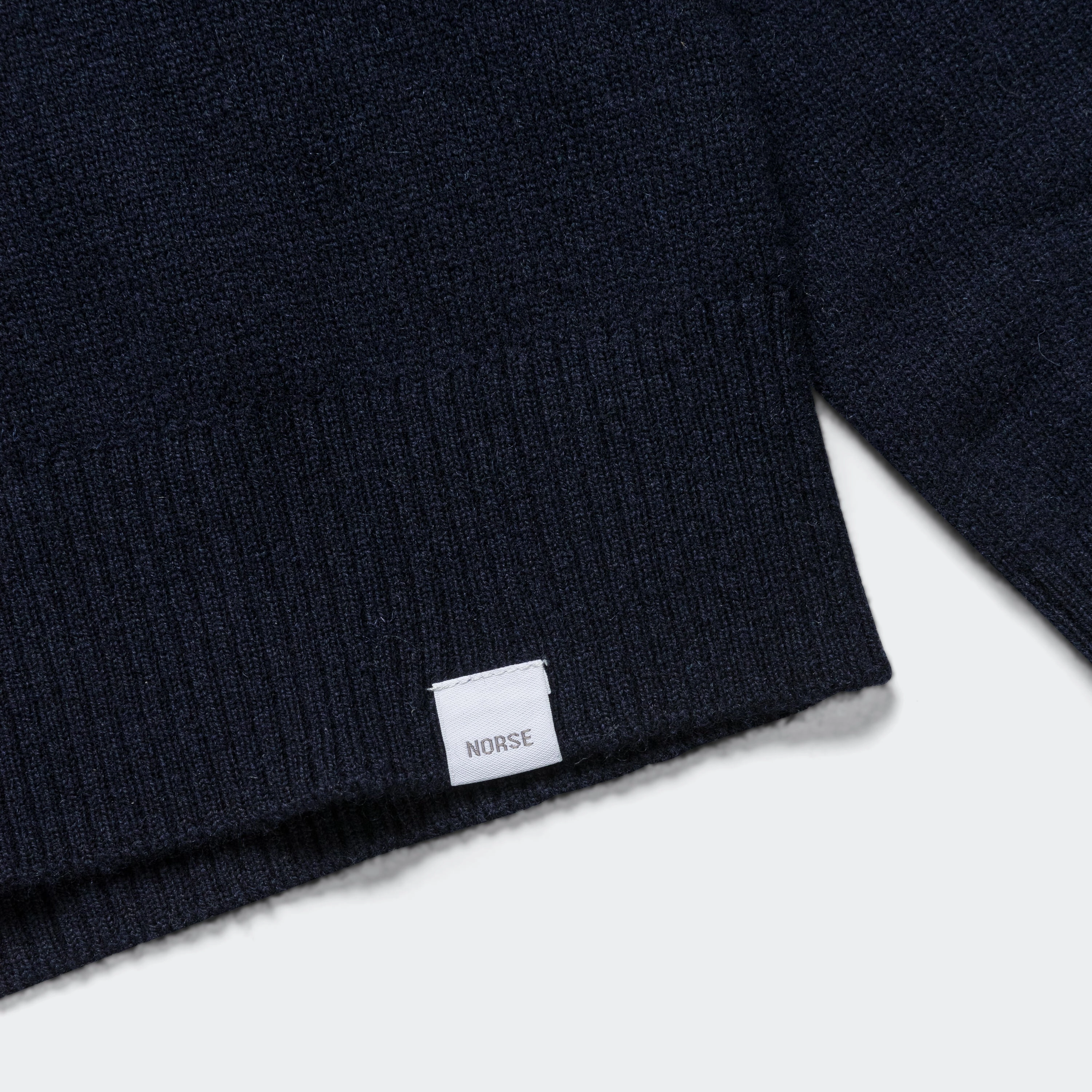 Standard Merino Lambswool Cardigan - Dark Navy