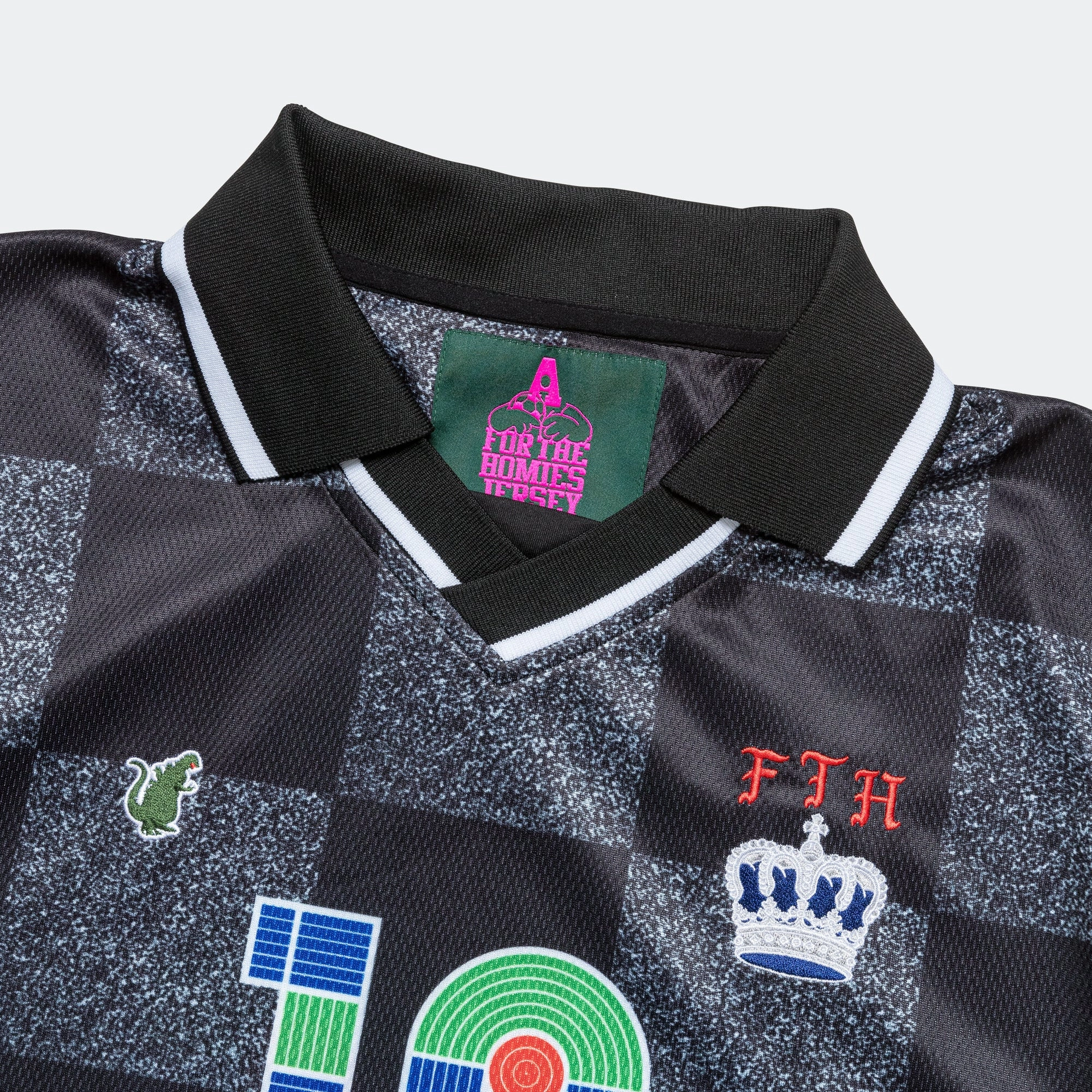 STATIC Soccer Jersey - Black