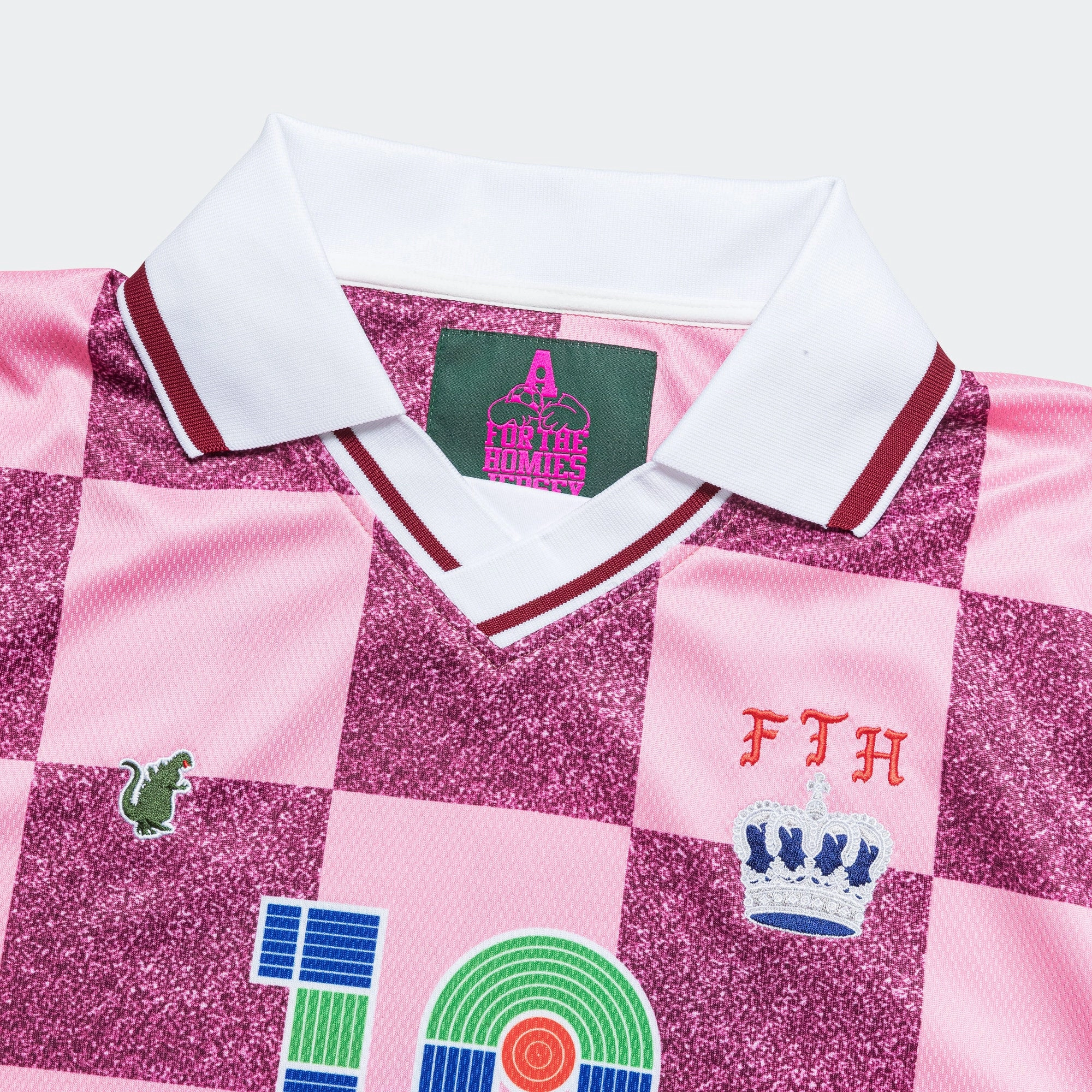 STATIC Soccer Jersey - Cherry
