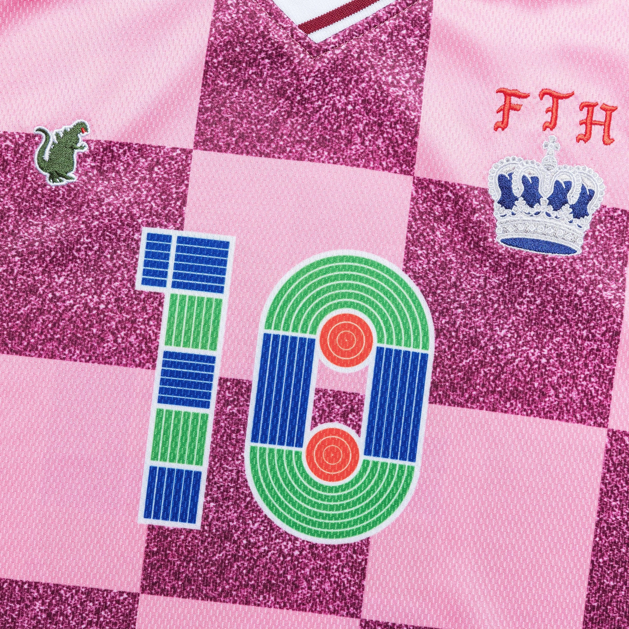 STATIC Soccer Jersey - Cherry