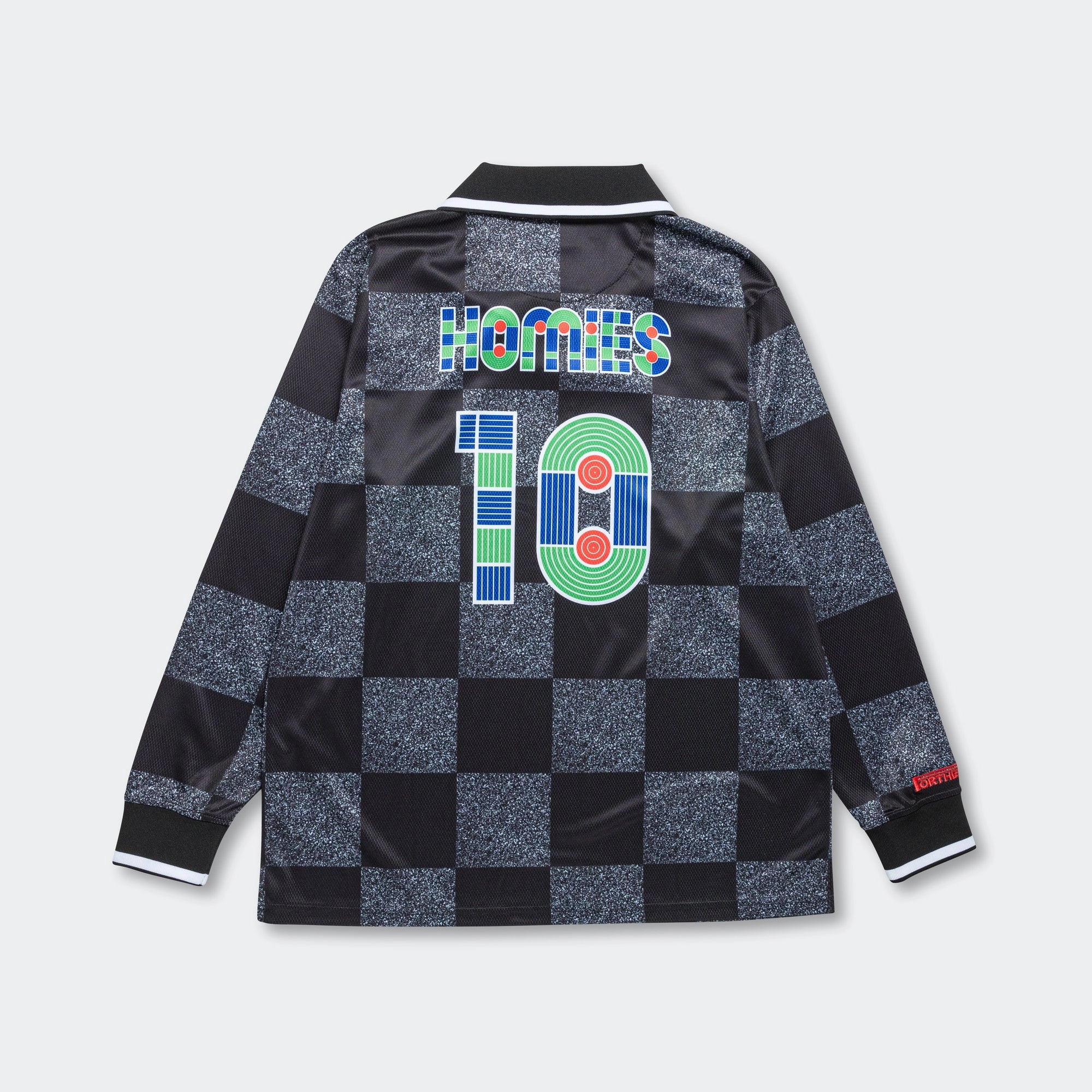 STATIC Soccer Jersey Long Sleeve - Black