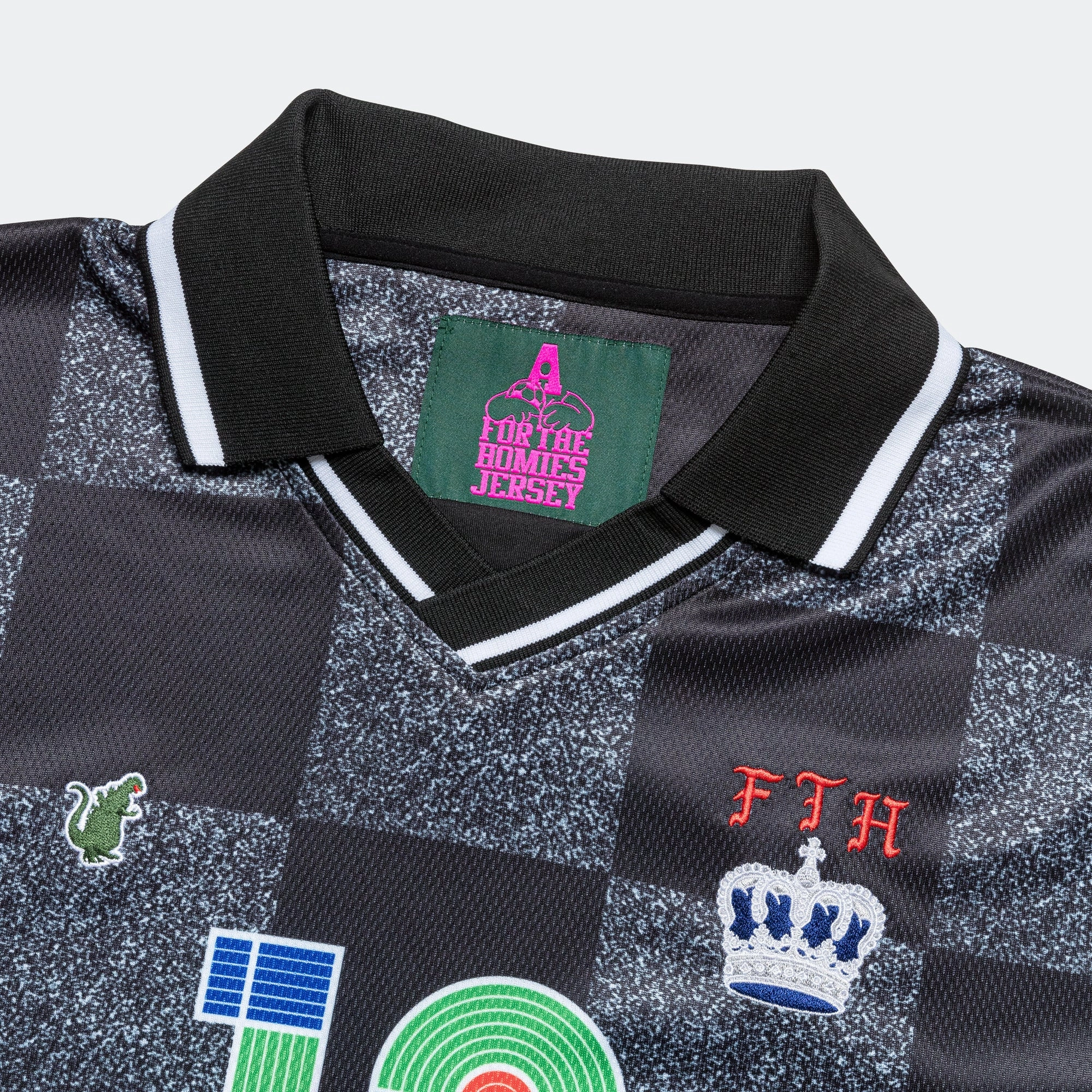 STATIC Soccer Jersey Long Sleeve - Black