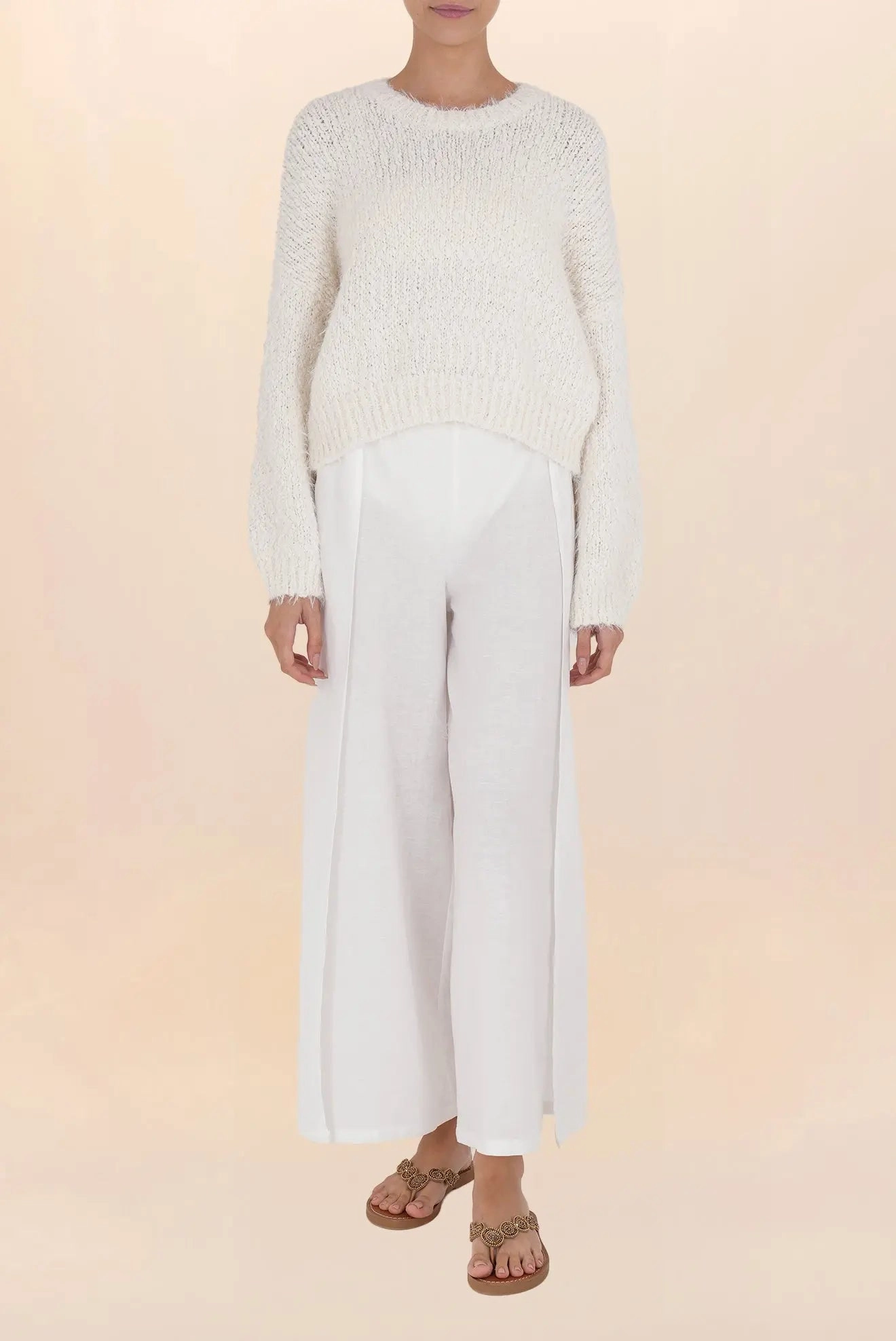 SUÉTER ESPONJOSO AMALIA OFF WHITE