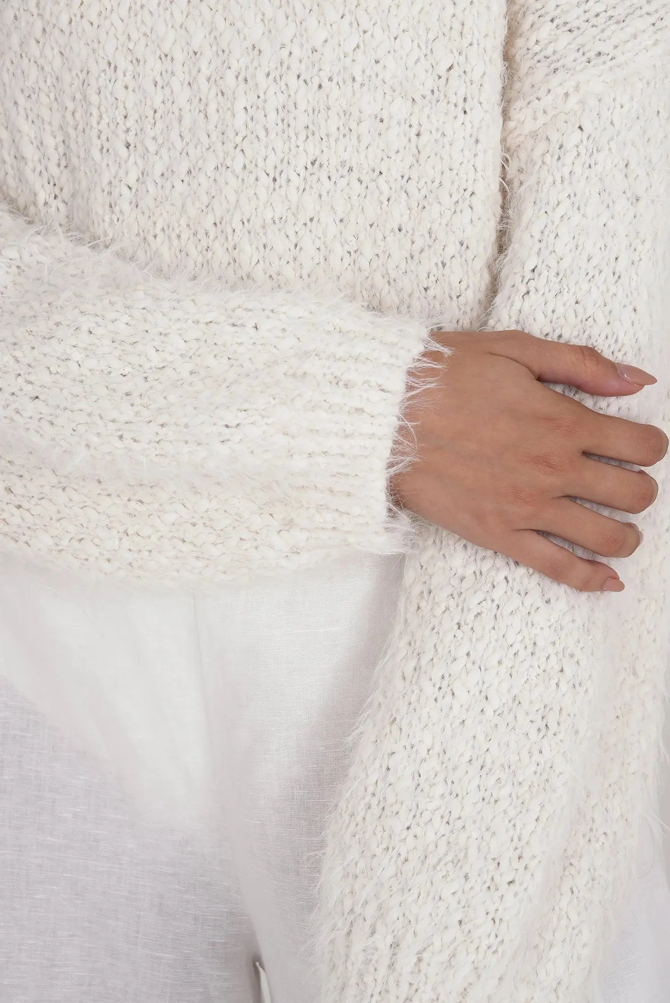 SUÉTER ESPONJOSO AMALIA OFF WHITE