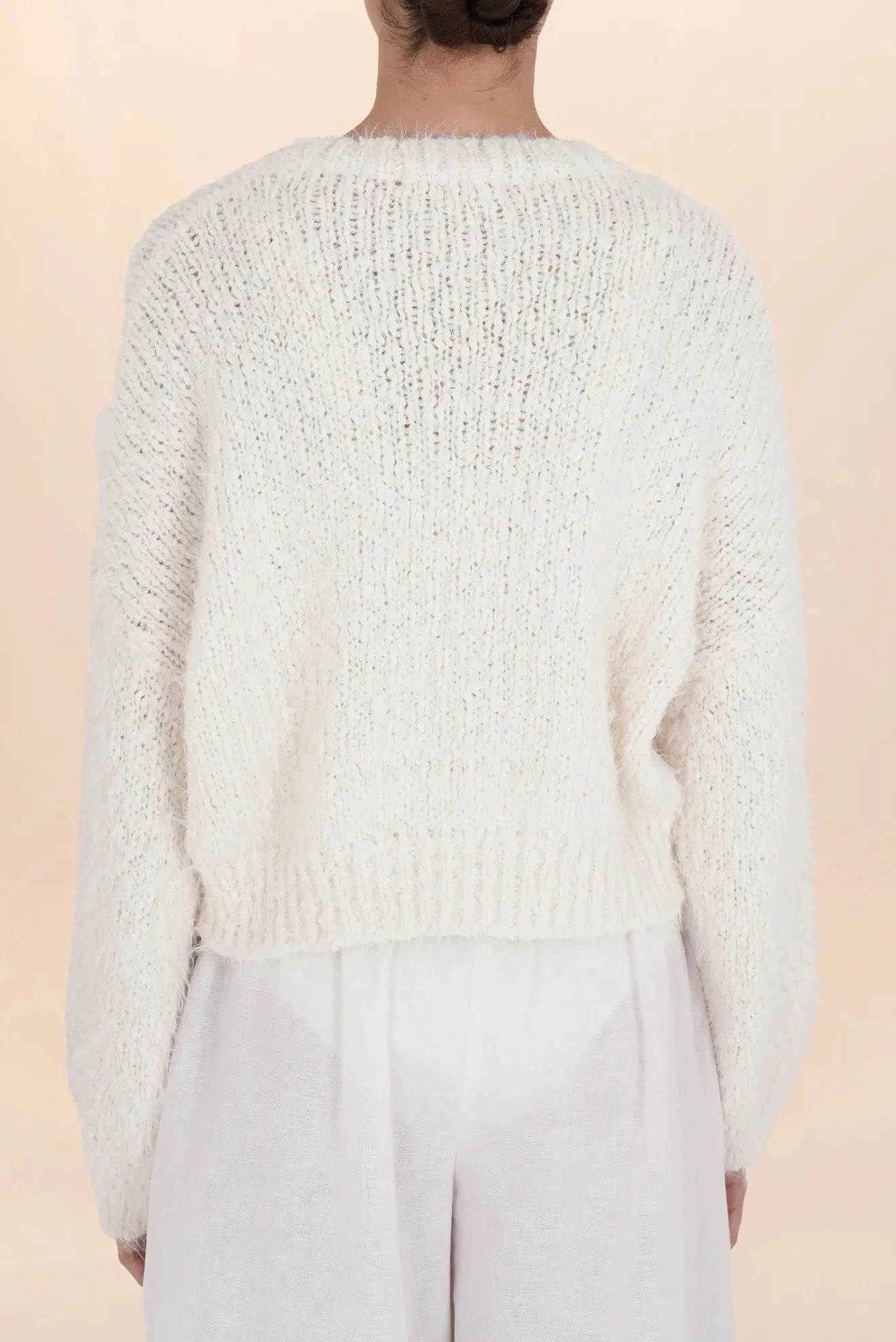SUÉTER ESPONJOSO AMALIA OFF WHITE