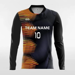 Team Germany - Customized Men's Sublimated Long Sleeve Soccer Jersey