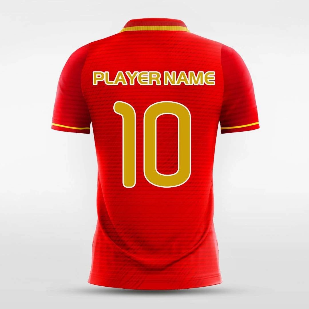 Team Spain - Customized Men's Sublimated Soccer Jersey