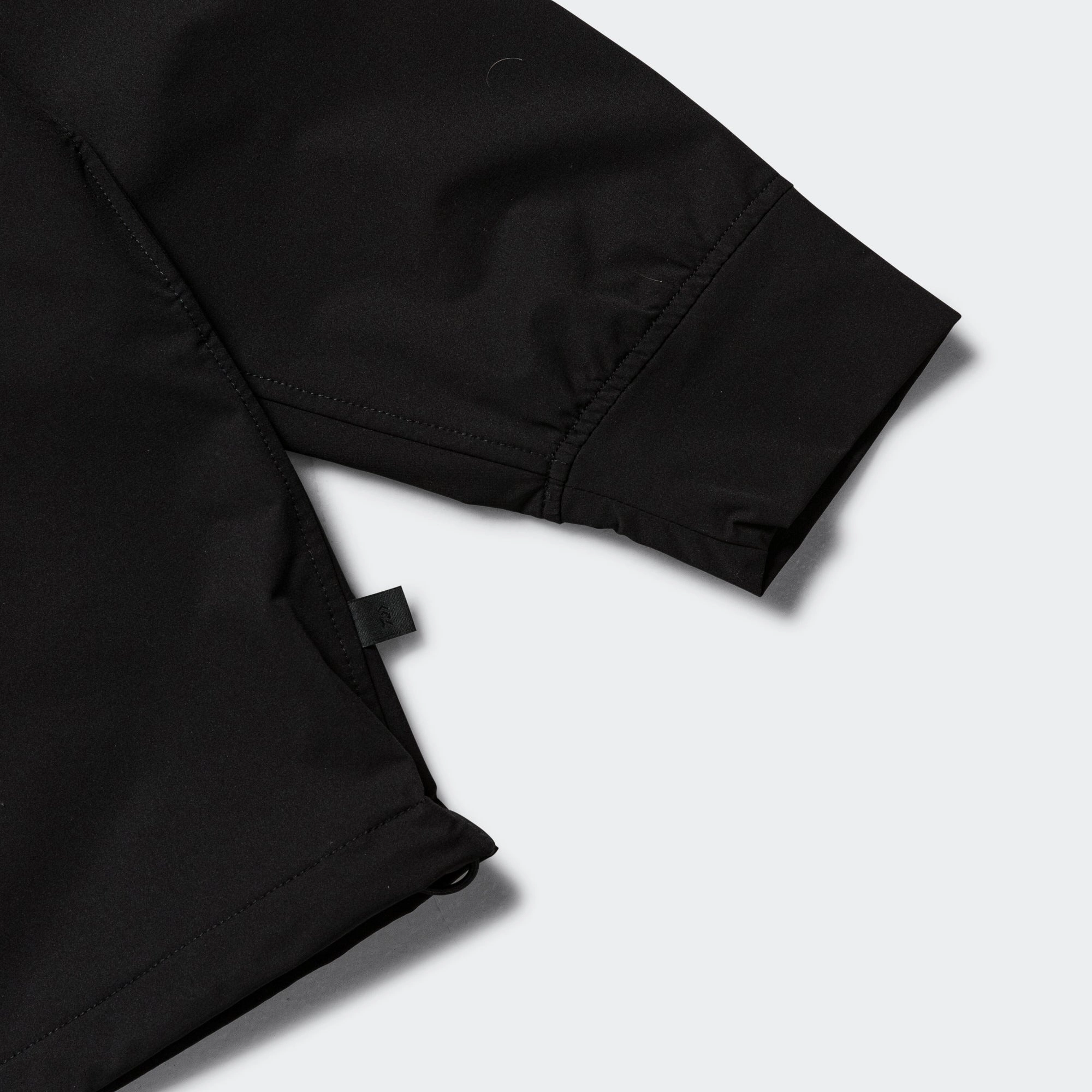 Tech Half-Zip Stand Jacket - Black