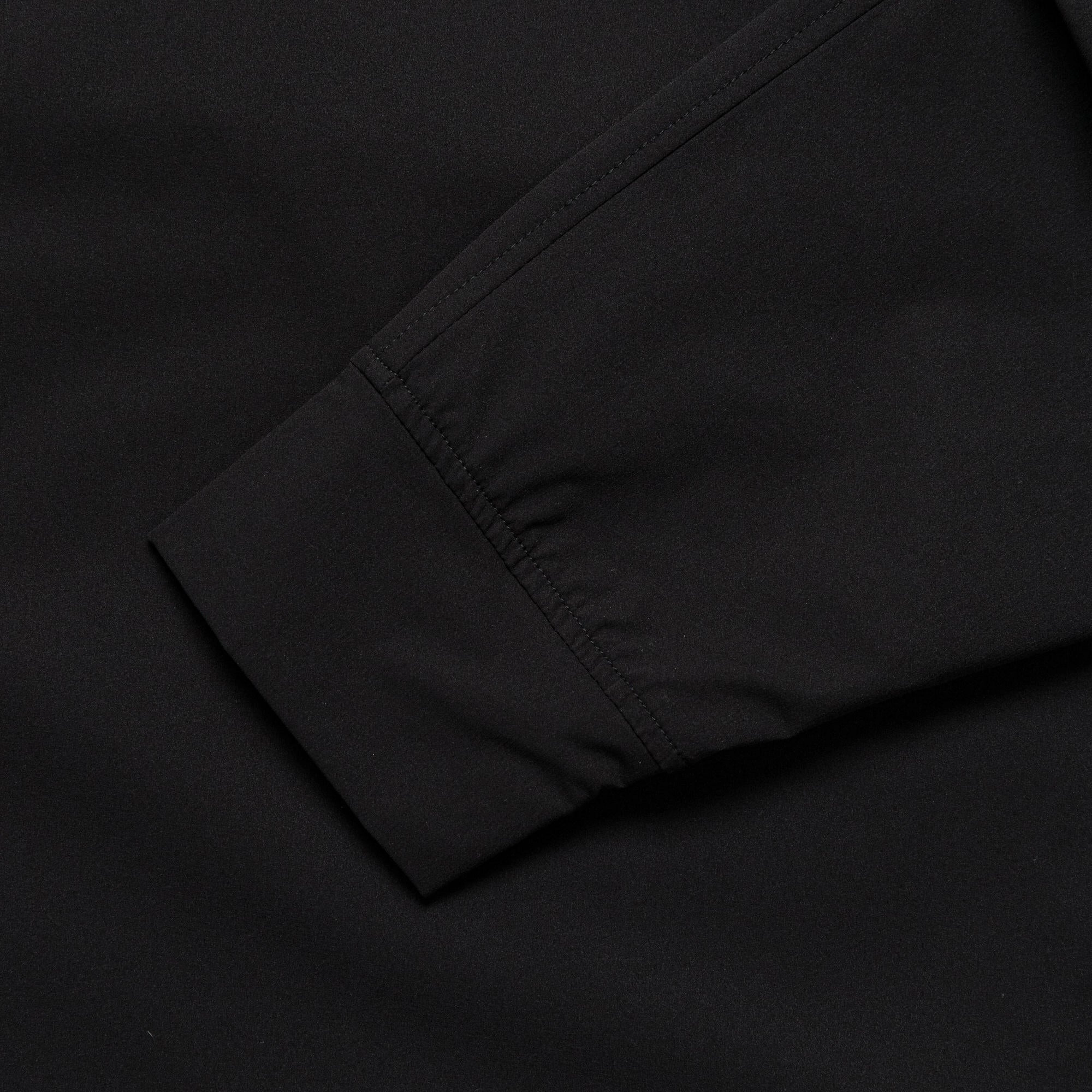Tech Half-Zip Stand Jacket - Black