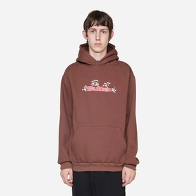 Tempo Logo Pullover Hood Chocolate