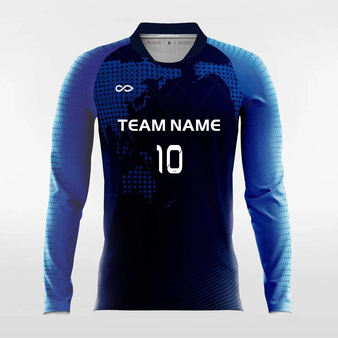 Terra Firma - Customized Men's Sublimated Long Sleeve Soccer Jersey