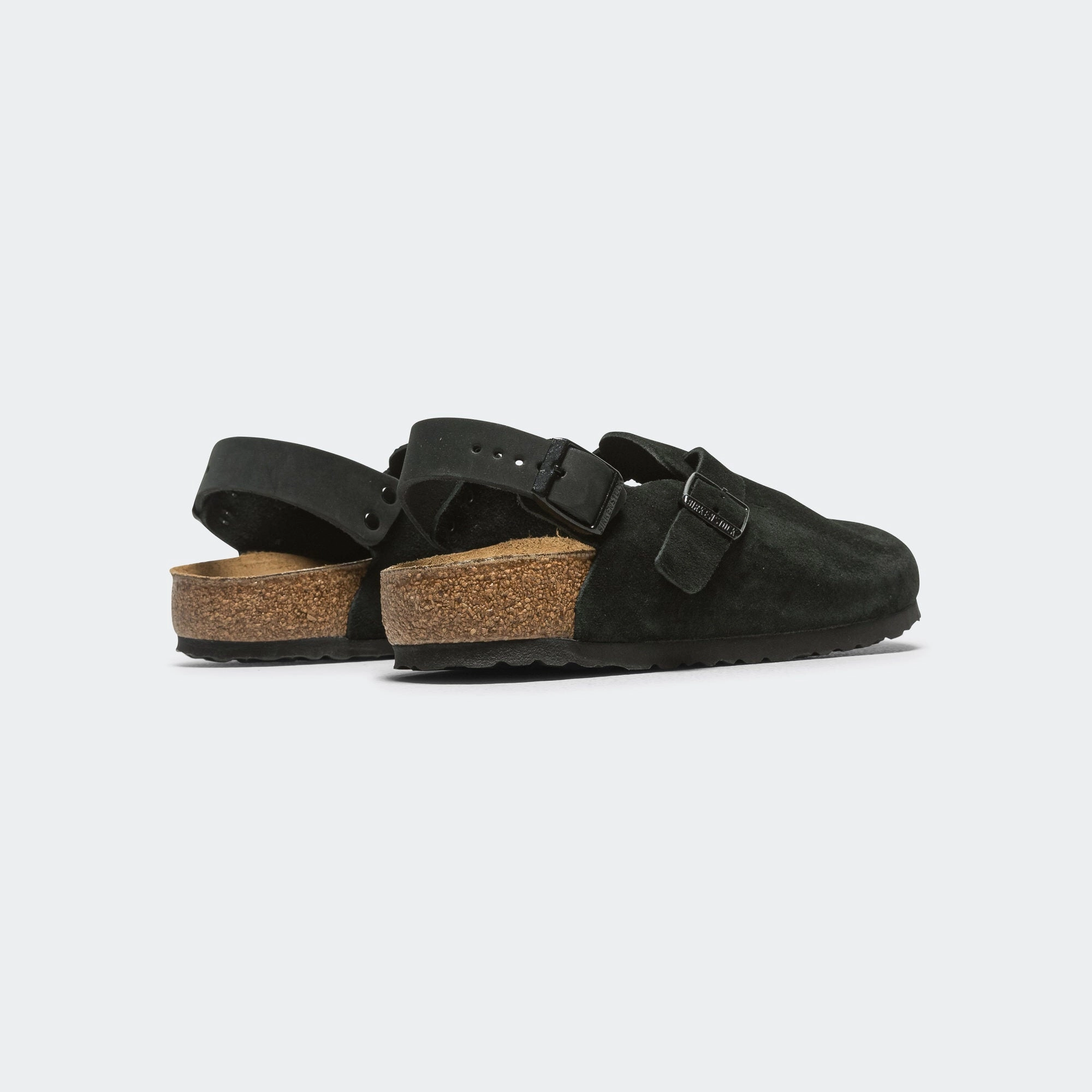 Tokio - Black Suede Leather