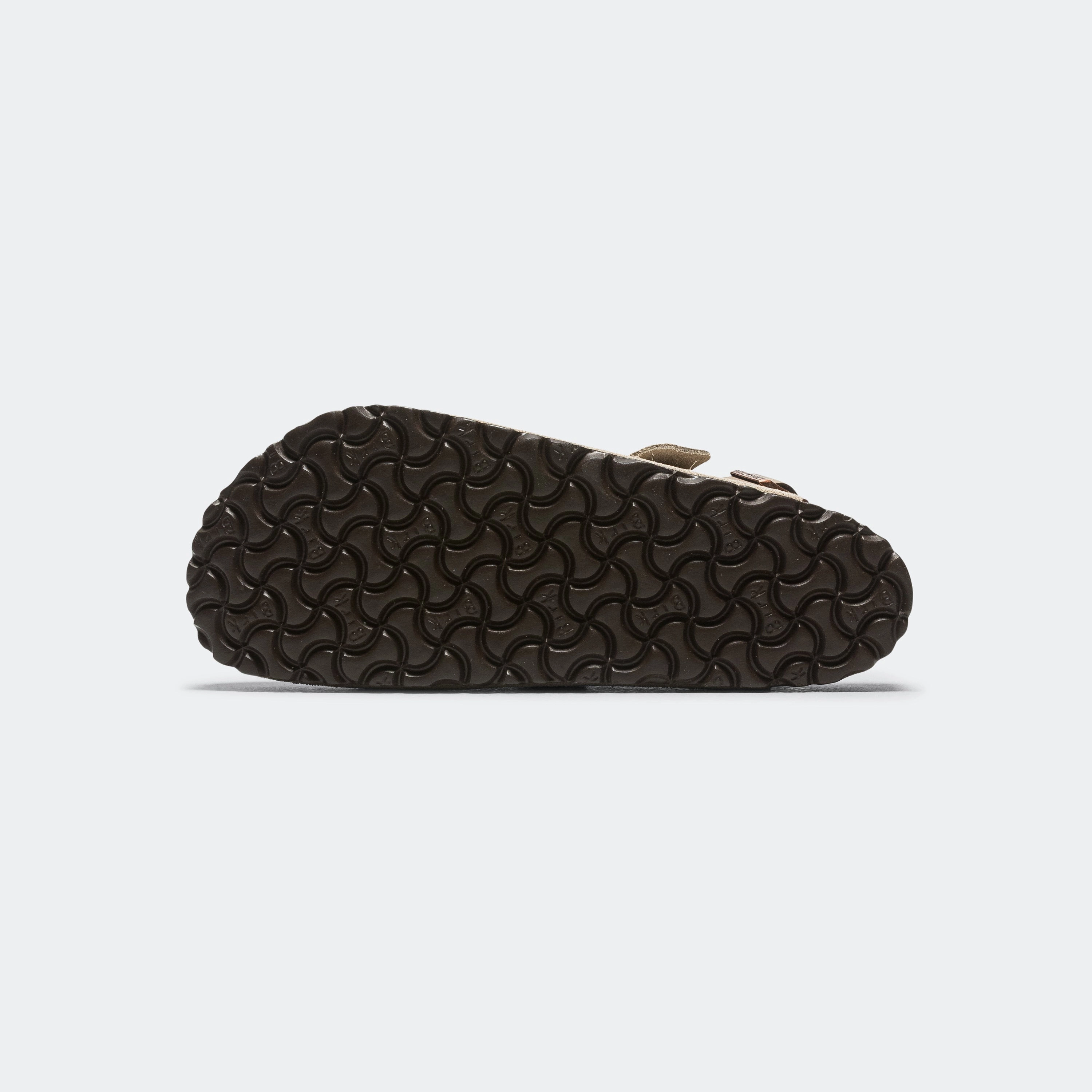 Tokio - Taupe Suede Leather