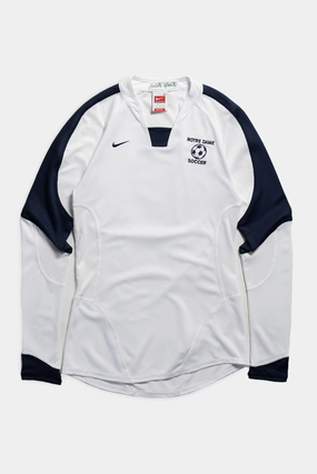 Vintage Notre Dame Long Sleeve Soccer Jersey - Women's S