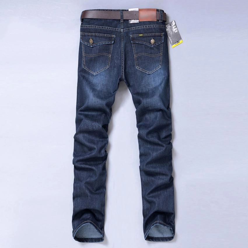 West Louis™ Denim Casual Blue Jeans