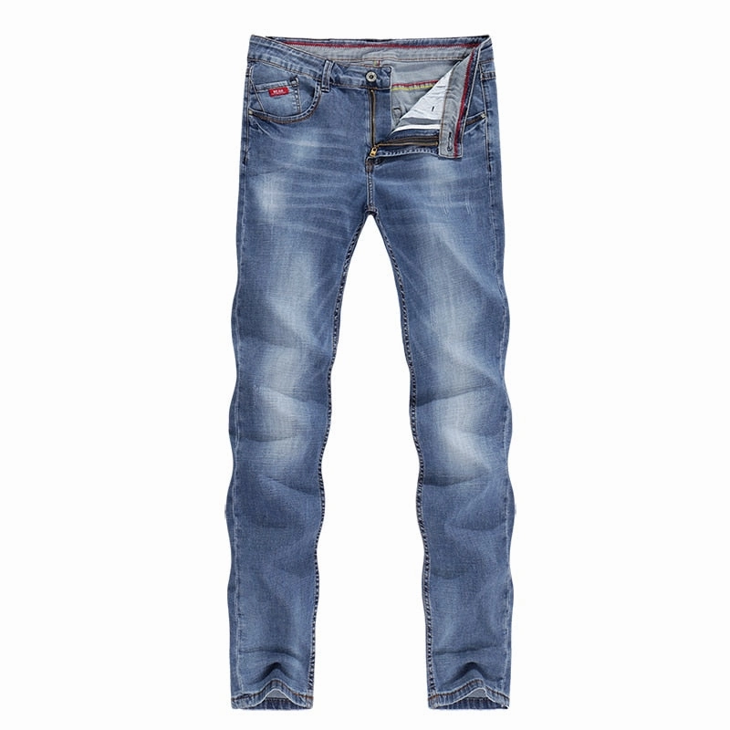 West Louis™ Spring Business Casual Denim Jeans
