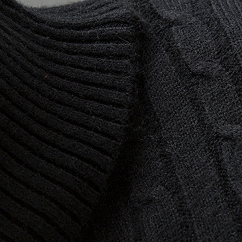 West Louis™ Turtleneck Solid Casual Sweater