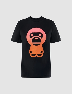 WOMEN'S GRADATION BIG BABY MILO TEE