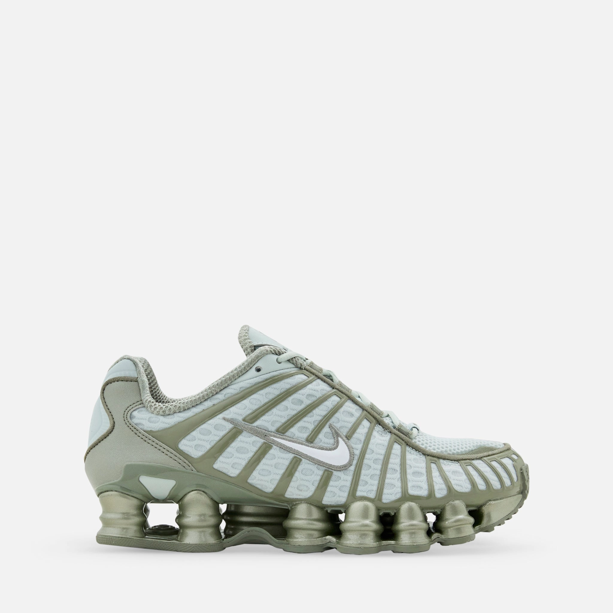 Women's Shox TL Light Silver | White | Light Army