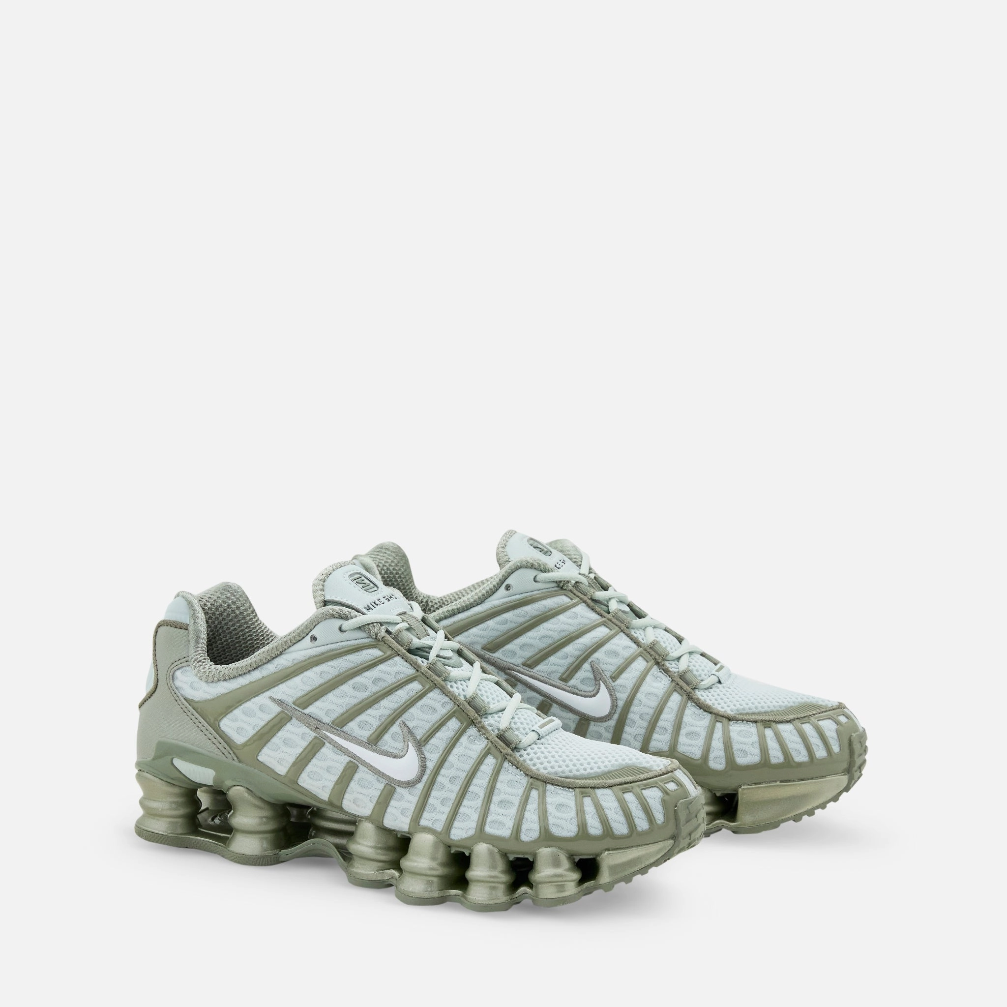 Women's Shox TL Light Silver | White | Light Army